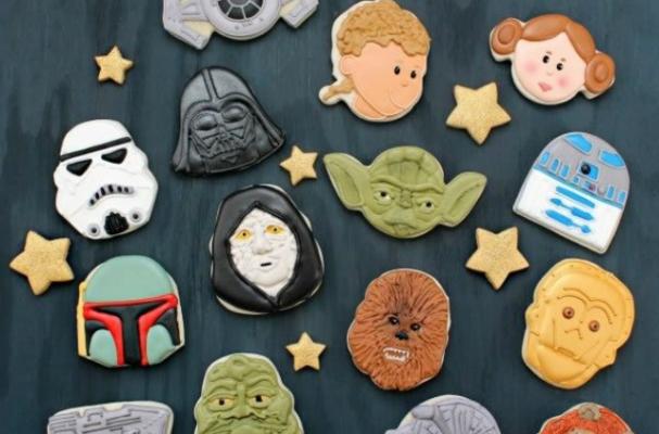 star wars cookies