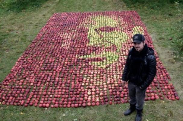 Steve Jobs Apple Portrait