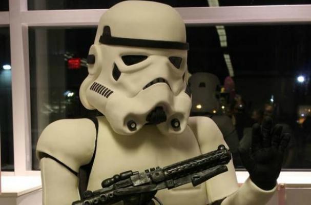 Life-Size Stormtrooper Cake Will Welcome You to the Dark Side