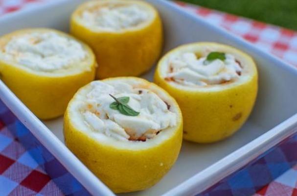 Stuffed Lemons in the Oven