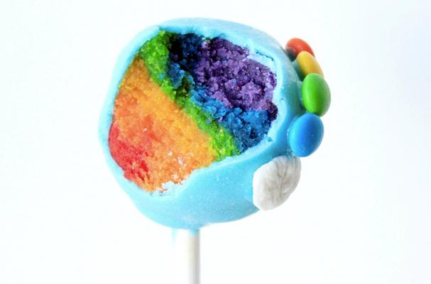 Rainbow Cake Pops