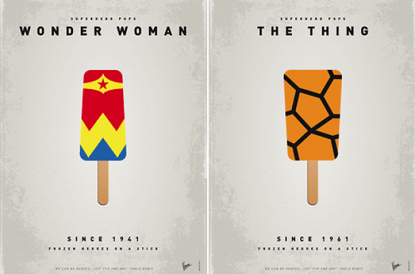 Superhero Ice Pops Series