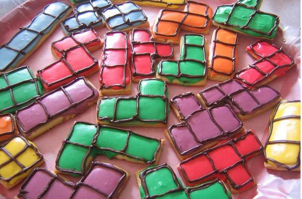 Tetris Cookies