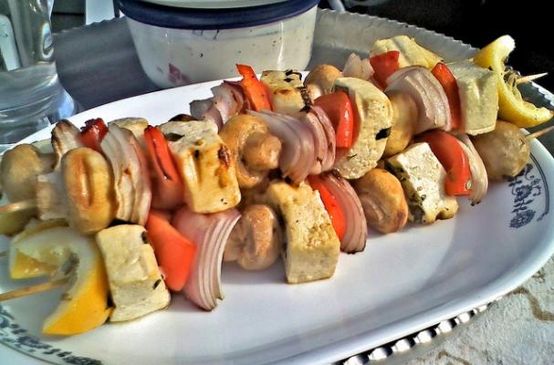 tofu skewers