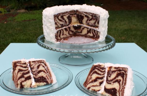 zebra cake