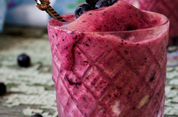 Cauliflower Blueberry Ayurveda Ice Cream