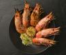 Spot Prawns with Olive tapenade