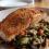 Salmon with Lentils, Bacon, and Gordal Olives