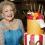 Betty White Celebrates Birthday with Betty Crocker Cake