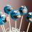 Cookie Monster Cake Pops
