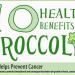 Infographic: 10 Health Benefits of Broccoli 