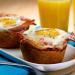 Prosciutto and Egg Biscuit Cups