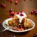 Cranberry-Orange Almond Pudding