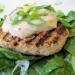 Apple Cheddar Turkey Burgers With Chipotle Yogurt Sauce