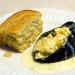 Scrambled Egg-Stuffed Poblano Chiles With Spicy Cheese Sauce