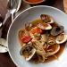 clams and pasta