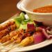 chicken satay with peanut sauce