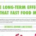 Infographic: The Long-Term Effects of Fast Food