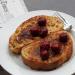 French toast with cherries