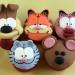 Garfield Cupcakes Detailed with Edible Pen