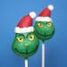 Grinch Cake Pops