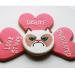 Grumpy Cat Valentine Cookies