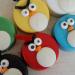 Angry Birds Chocolate-Covered Double-Stuffed Oreos