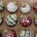 Chocolate Christmas Ornament Cupcake Toppers