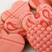 Patterned Heart Cookies