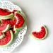 Watermelon Slices Sugar Cookies 