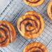 Sweet Potato Cinnamon Rolls with Boozy Caramel Glaze