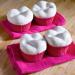 Tooth Cupcakes