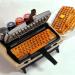 typewriter keyboard waffle iron