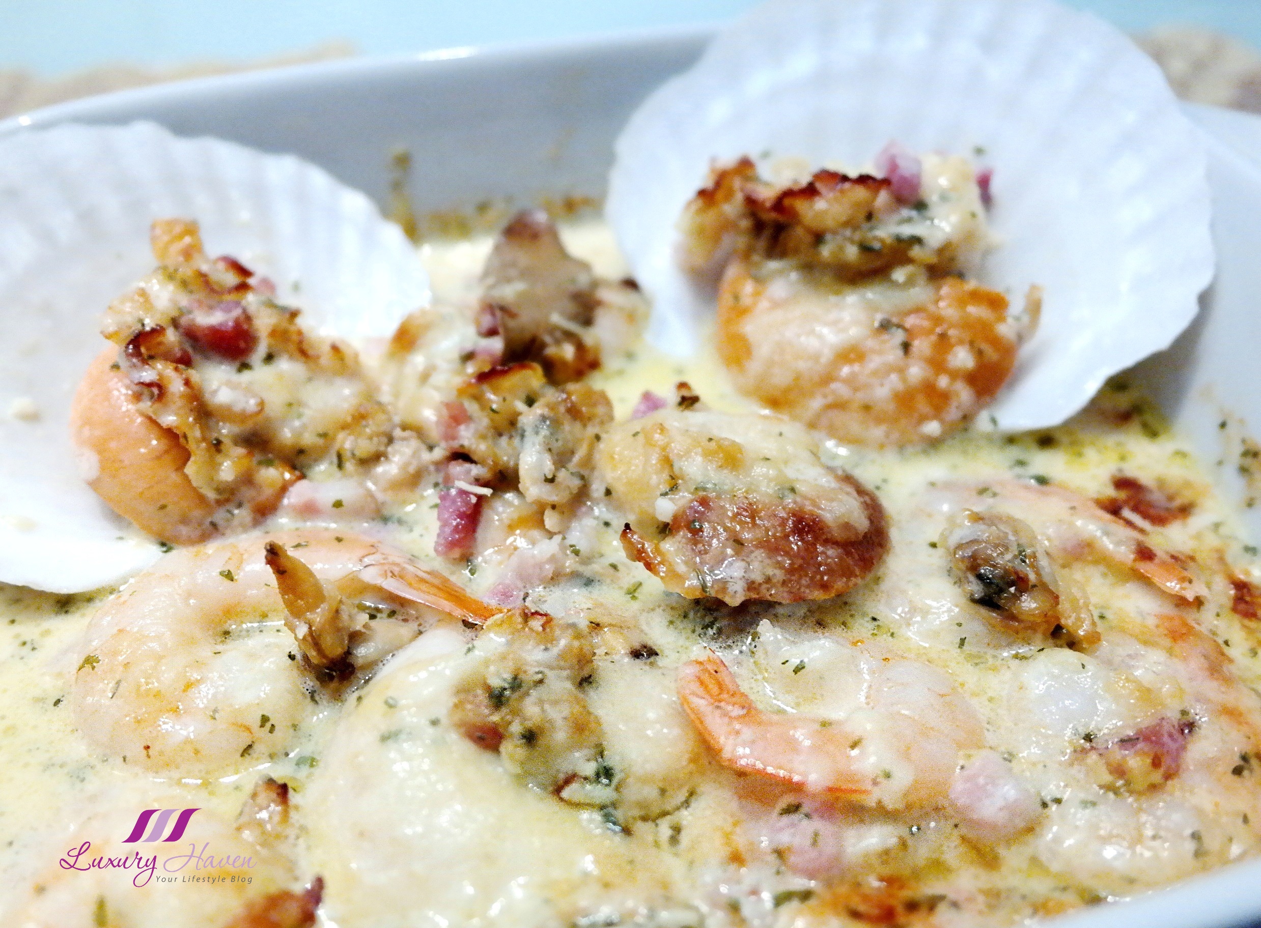 Foodista Recipes Cooking Tips And Food News Creamy Baked Seafood Casserole A Yummy Treat For All