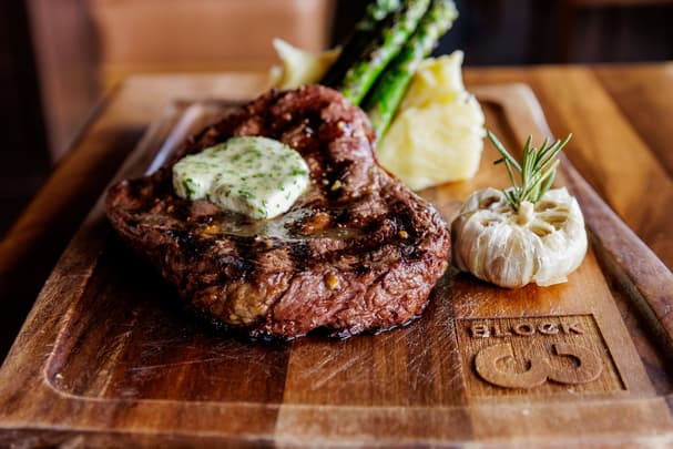 Elk Steak from Block 3 Kitchen & Bar